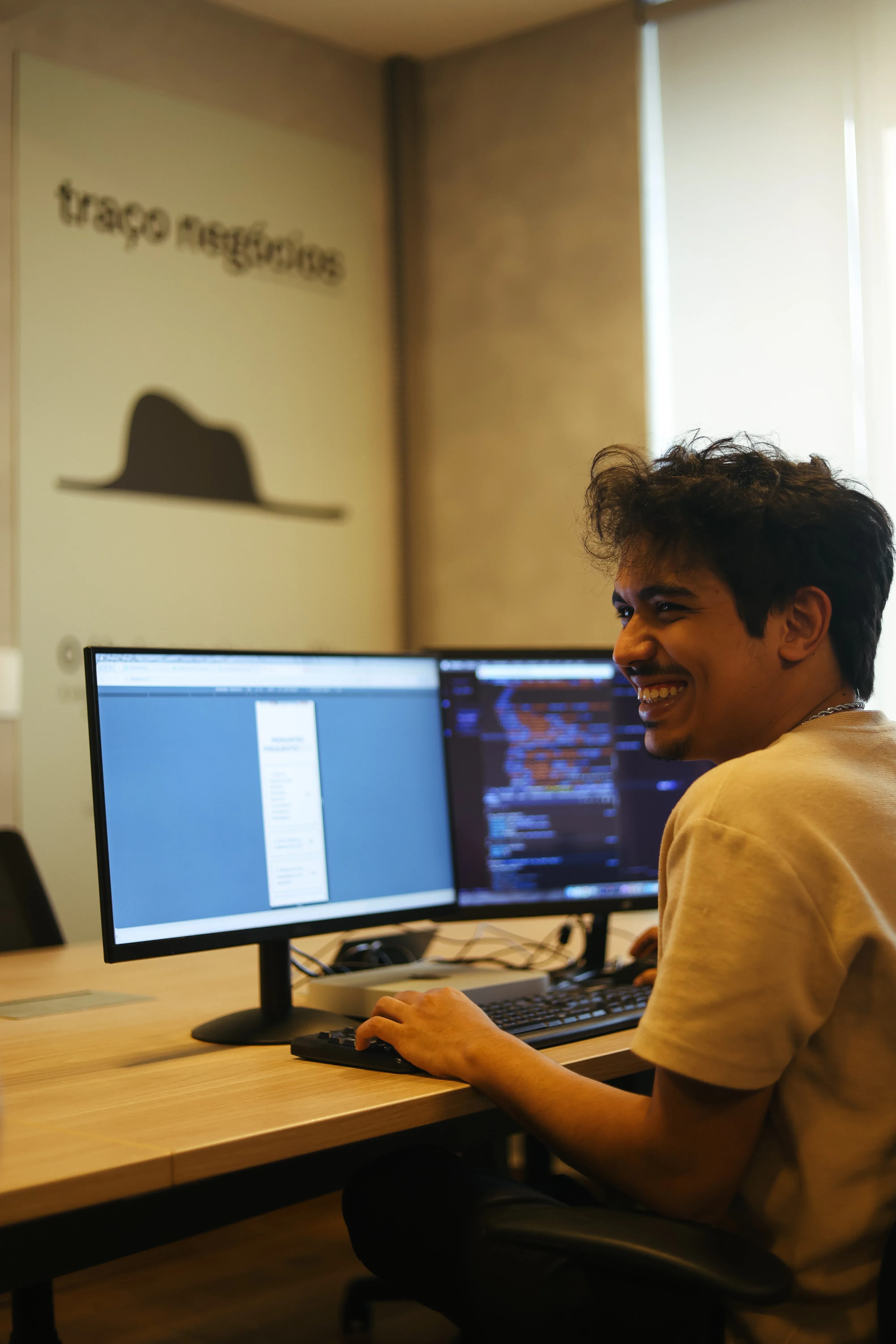 Ambiente de trabalho Traço